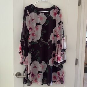 Nine West Women’s Floral Print Sheath Dress